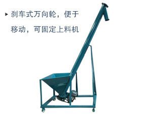旋轉(zhuǎn)的螺旋將被輸送的物料沿固定的機殼內(nèi)推移而進行輸送工作